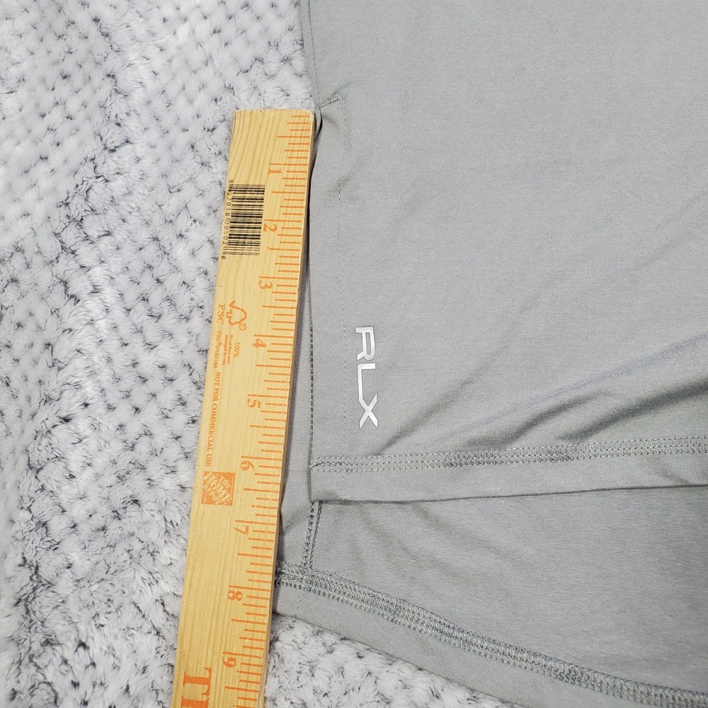 RLX Ralph Lauren Featherweight Hoodie Women XS Grey Performance Golf Lightweight - Picture 10 of 10